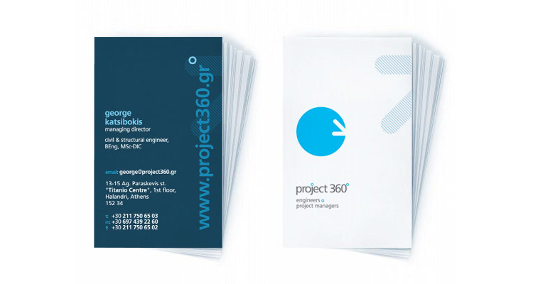 project 360 business cards